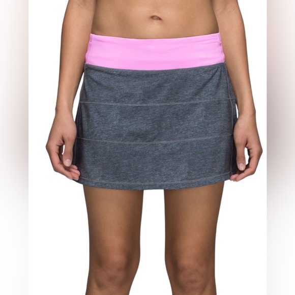 Lululemon Pace Rival Skirt II *4-way Stretch Deep Cole Vintage Pink - Picture 2 of 8